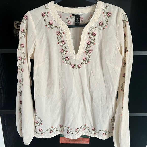 lucky brand tunic tops